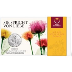 Áustria 10€ Rosa Bnc 2021